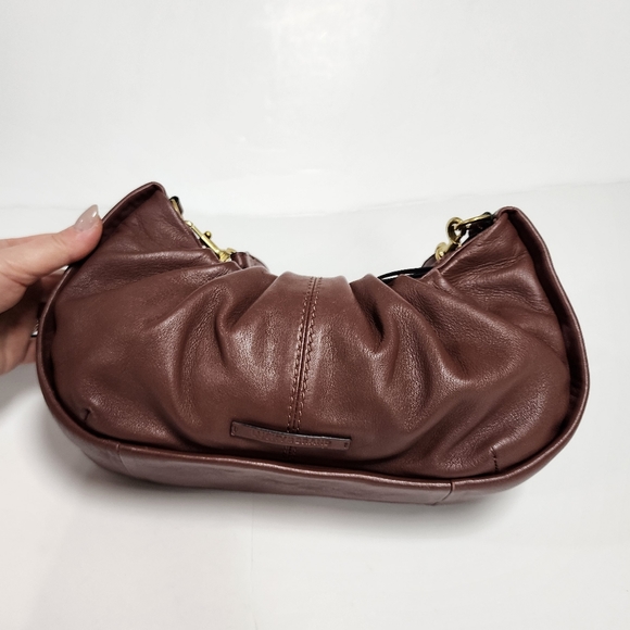 Lucky brand Jixi leather crossbody bag brown color - Picture 4 of 16
